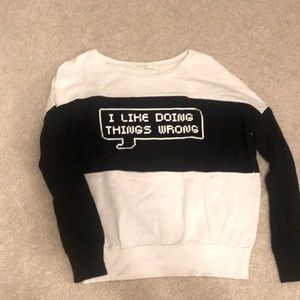 Crewneck sweater